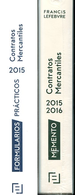 PACK contratos mercantiles 2015. 9788416268511