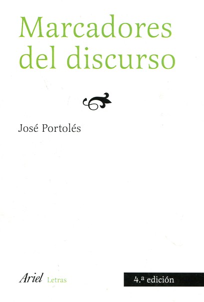 Marcadores del discurso. 9788434482746