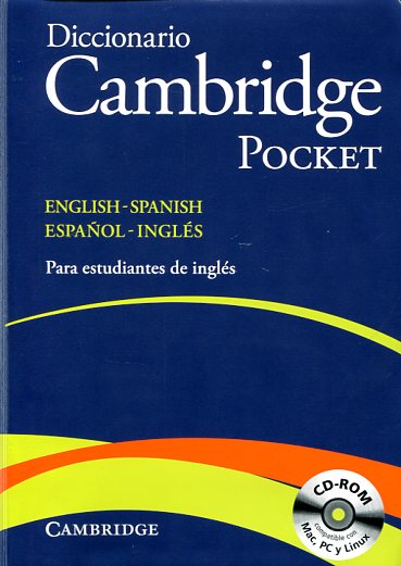 Libro: Diccionario Cambridge pocket inglés - 9788483234785 - Almarza,  Nieves - Lozano, Yolanda - · Marcial Pons Librero