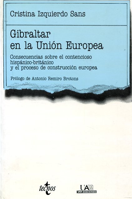 Gibraltar en la Unión Europea. 9788430929023