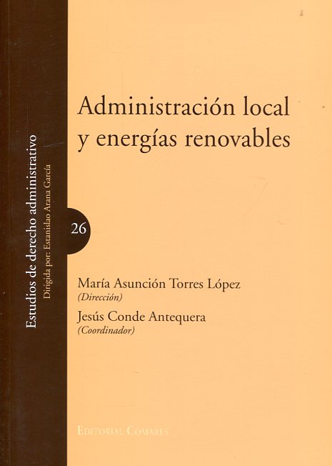 Administración local y energías renovables. 9788490452905