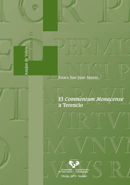 El Commentum Monacense a Terencio. 9788490821626