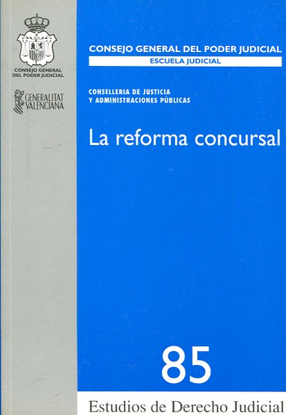 La reforma concursal