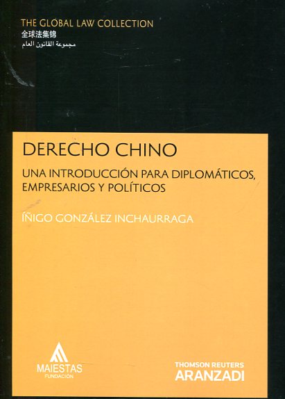 Derecho chino. 9788490984291