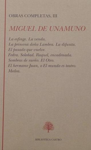 mar Mediterráneo Aprendiz Quedar asombrado Libro: Obras completas - 9788475064598 - Unamuno, Miguel de (1864-1936) - ·  Marcial Pons Librero