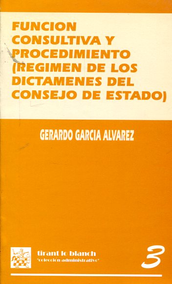 Función consultiva y procedimiento . 9788480024082