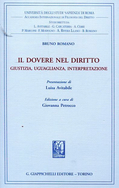 Il dovere nel Diritto