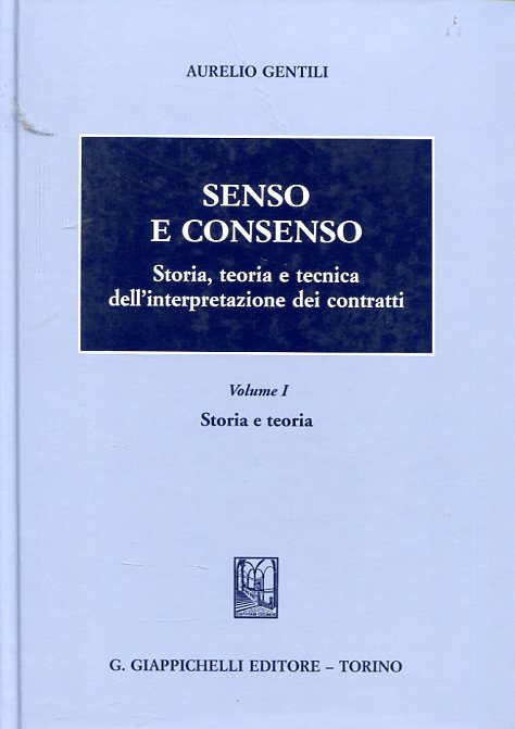 Senso e consenso. 9788834859636