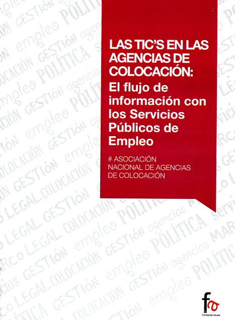 Las TIC's en las agencias de colocación