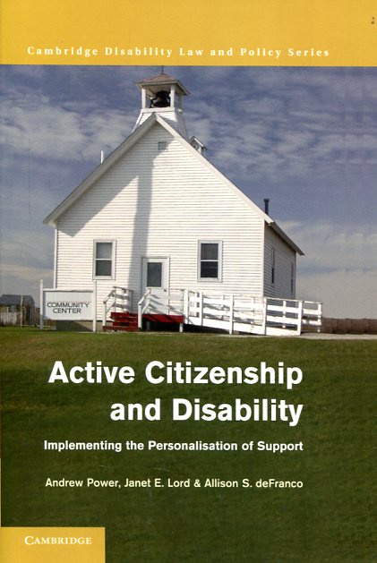 Active citizenship and disability. 9781107438682