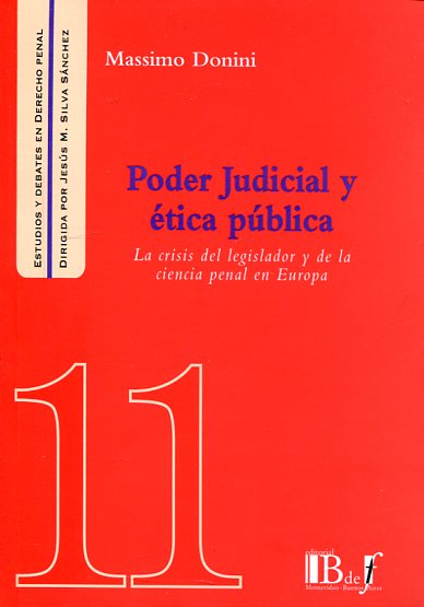Poder judicial y ética pública. 9789974708686