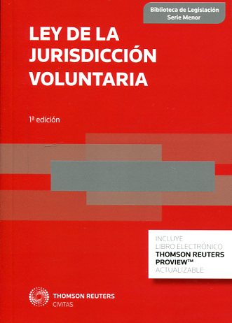 Ley de la Jurisdicción Voluntaria. 9788447053841