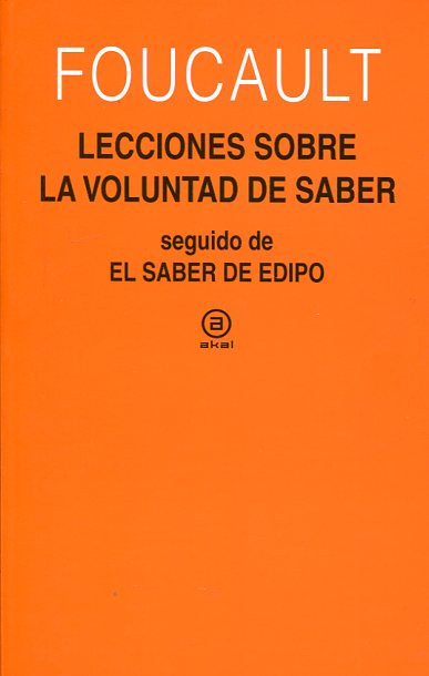 Lecciones sobre la voluntad de saber 