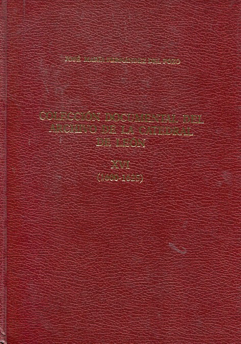 Colección documental del Archivo de la Catedral de León. XVI: (1600-1625). 9788487667244