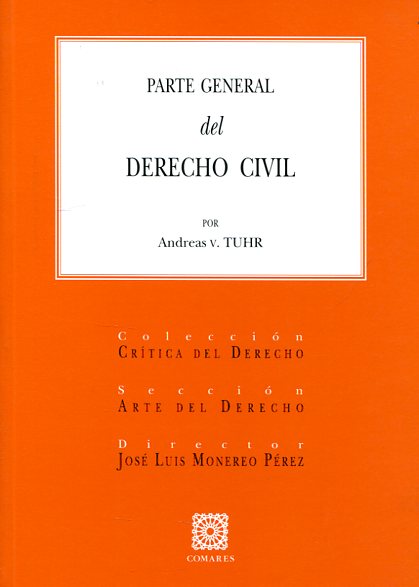 Parte general del Derecho civil. 9788498360288