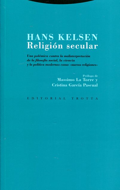 Religión secular. 9788498795875