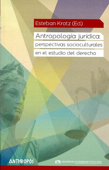 Antropología jurídica. 9788476586167