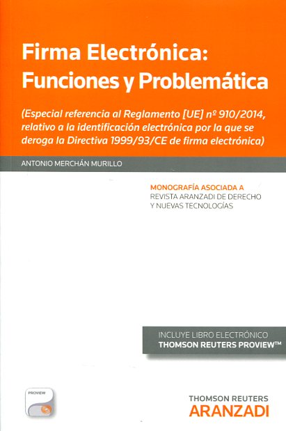 Firma electrónica. 9788490989692