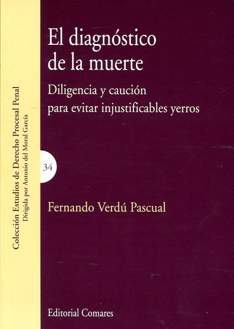 El diagnóstico de la muerte. 9788490453698