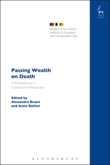Passing wealth on death. 9781849466981