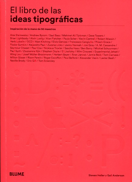 El libro de las ideas tipográficas. 9788498019285