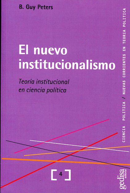 El nuevo institucionalismo