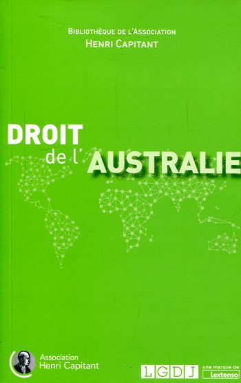 Droit de l'Australie. 9782275050874