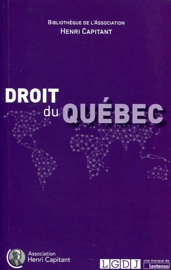 Droit du Québec. 9782275050928