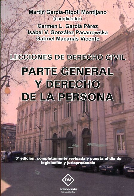 Lecciones de Derecho civil. 9788416908004