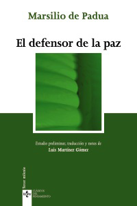 El defensor de la paz. 9788430948574