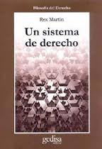 Un sistema de Derecho. 9788474326857