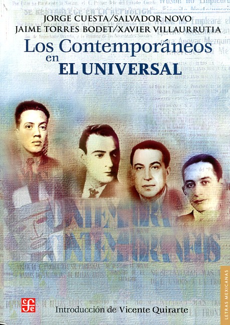 Los contemporáneos en El Universal. 9786071635389