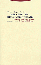 Hermenéutica de la vida humana. 9788481645507