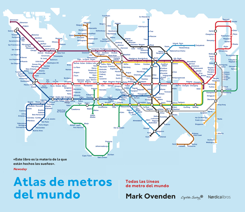 Atlas de metros del mundo. 9788416830060