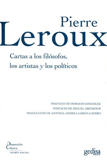 Cartas a los filósofos, los artistas y los políticos. 9788497842655
