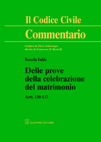 Delle prove della celebrazione del matrimonio