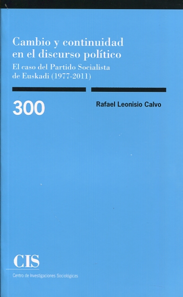 Cambio y continuidad en el discurso político. 9788474767155