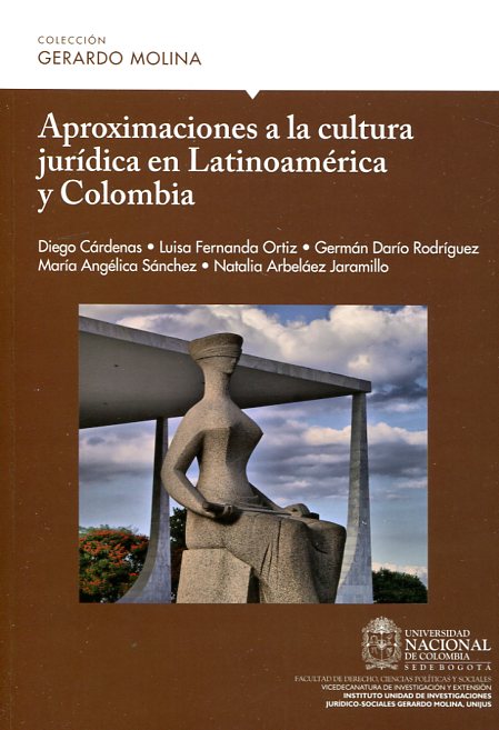 Aproximaciones a la cultura jurídica en Latinoamérica y Colombia. 9789587756746