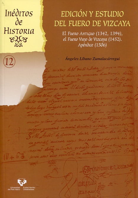 Edición y estudio del fuero de Vizcaya