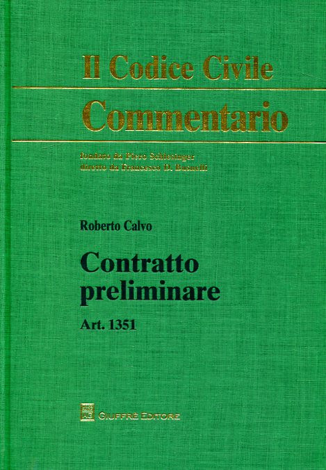 Contratto preliminare