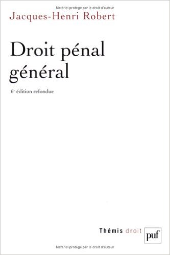 Droit pénal général