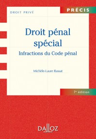 Droit pénal spécial. 9782247137305