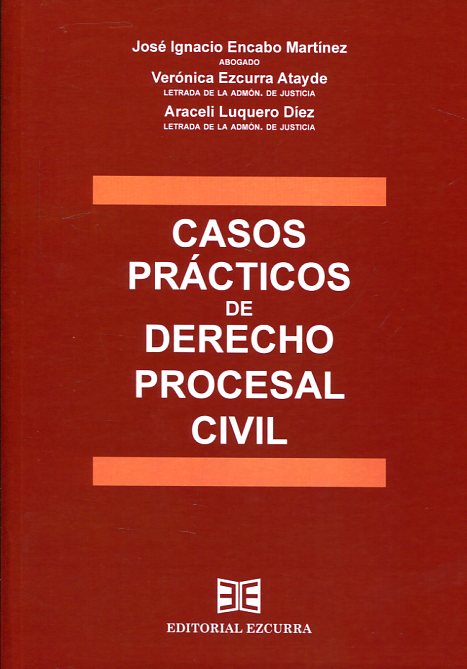 Casos prácticos de Derecho procesal civil. 9788416190270