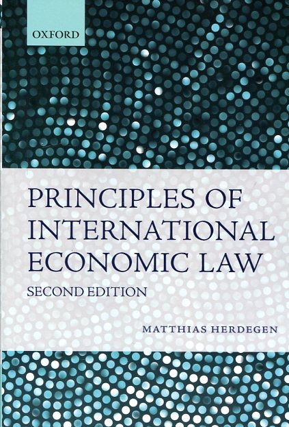 Principles of international economic Law. 9780198790570