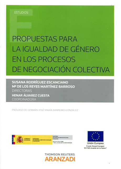 Propuestas para la igualdad de género en los procesos de negociación colectiva