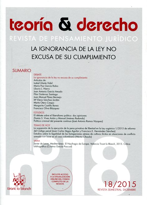 La ignorancia de la Ley no excusa de su cumplimiento. 100982484