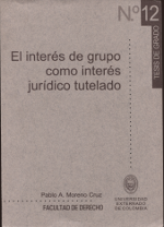 El interés de grupo como interés jurídico tutelado