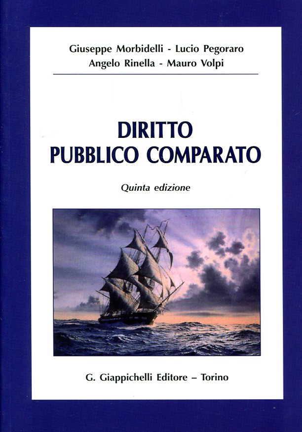 Diritto pubblico comparato. 9788892101531