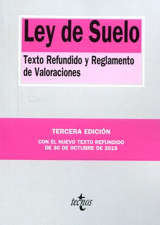 Ley de Suelo. 9788430968619