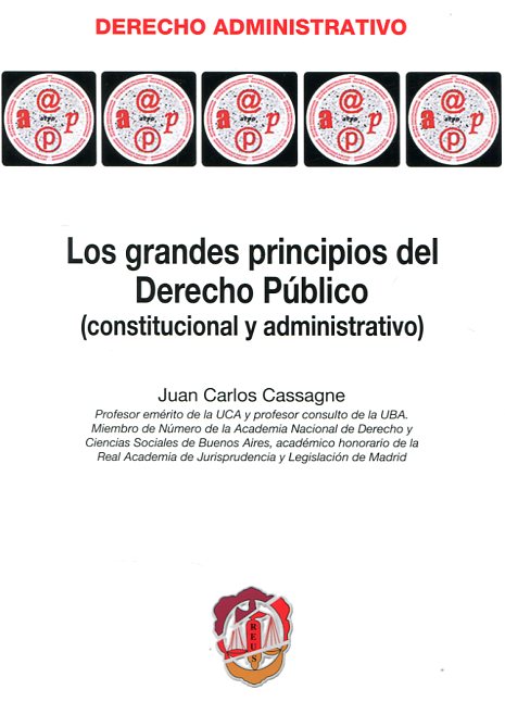 Los grandes principios del Derecho público. 9788429018905